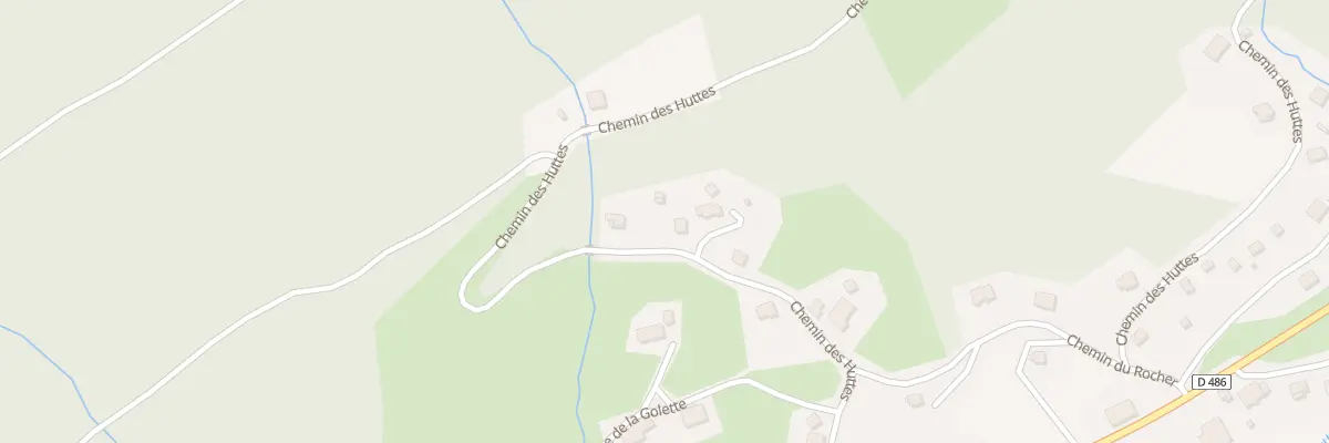 Plan du 8 Che des Huttes au Ménil