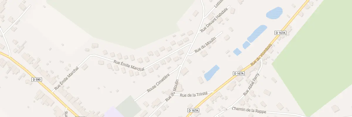 Plan du 28 Rue Emile Marchal à Bertrichamps