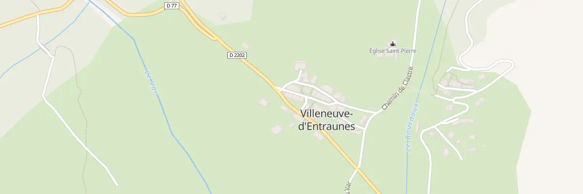 Plan du 4 Rue de la Boulangerie à Villeneuve-d’Entraunes