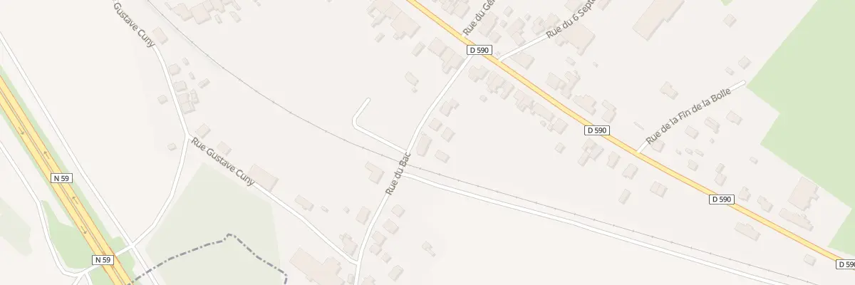 Plan du 5 Rue du Bac à Bertrichamps