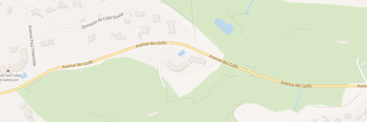 Plan du 1400 Av des Golfs à Saint-Raphaël