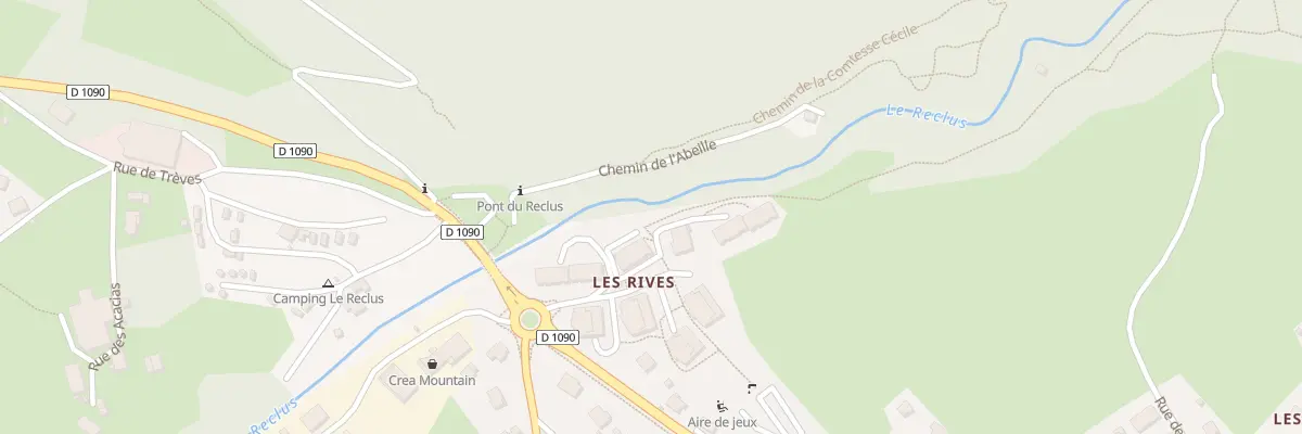 Plan du 1 Rue du Sibelet à Séez