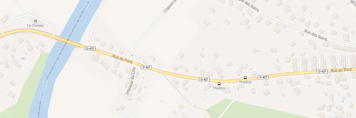 Plan du 126 Rue du Pont à Mandeure