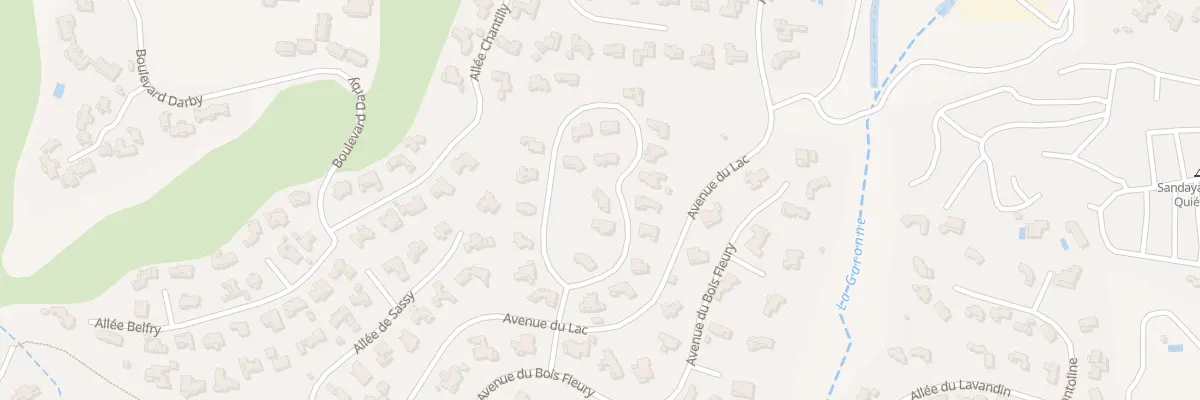 Plan du 133 Vc Boucle du Bois Joli à Saint-Raphaël