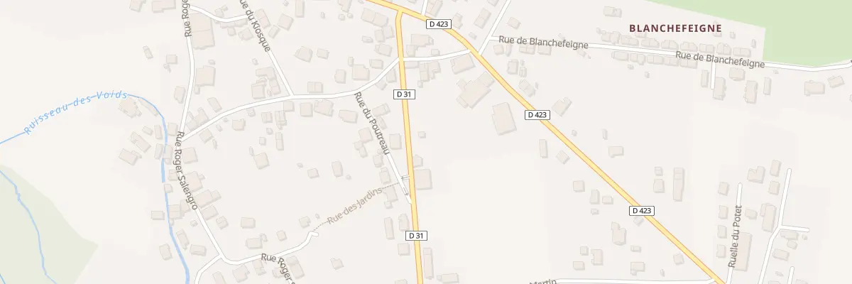 Plan du 7 Rte du Tholy à Granges-Aumontzey
