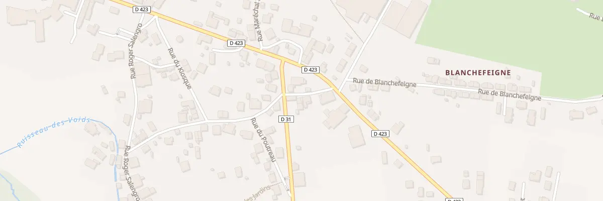 Plan du 3B Rte du Tholy à Granges-Aumontzey