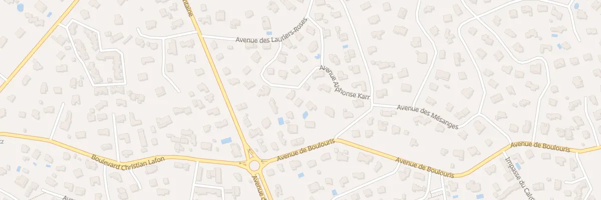 Plan du 167 Av Alphonse Karr à Saint-Raphaël