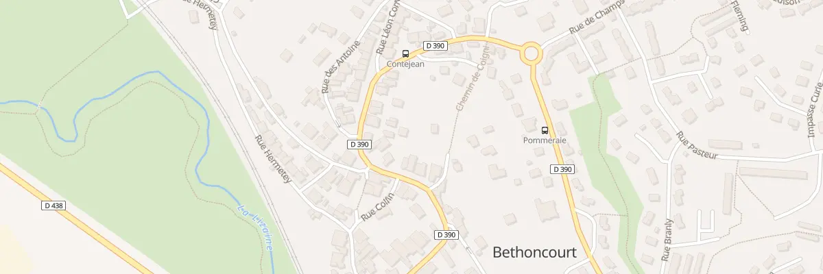 Plan du 31B Rue Léon Contejean à Bethoncourt