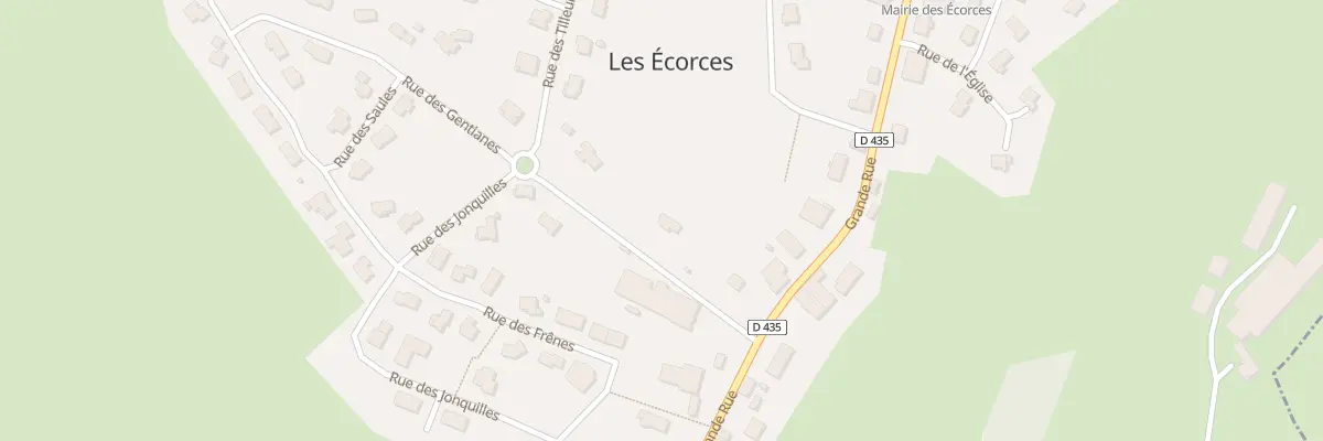 Plan du 2 Rue des Gentianes aux Écorces