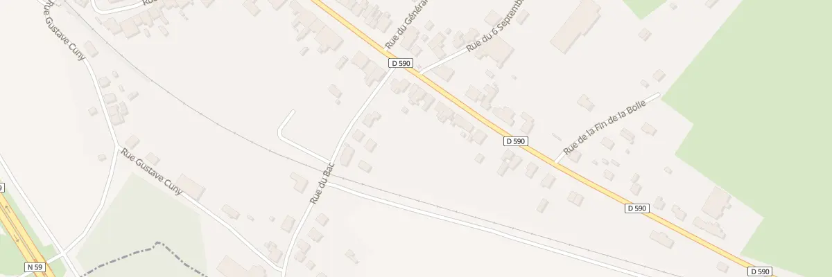 Plan du 103 Rue du Genéral Leclerc à Bertrichamps