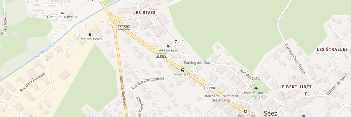 Plan du 7 Rue de la Libération à Séez