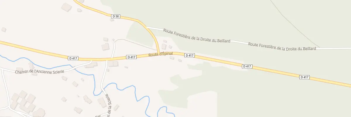 Plan du 559 Rte d’Epinal à Gérardmer