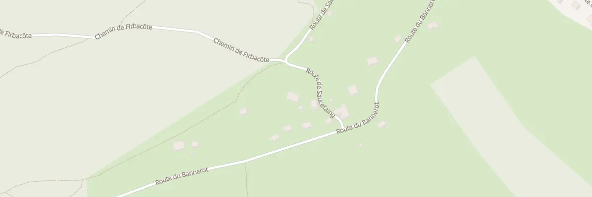 Plan du 14 Rte de Saucéfaing à Liézey