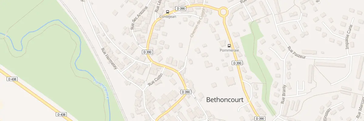 Plan du 19 Rue Léon Contejean à Bethoncourt