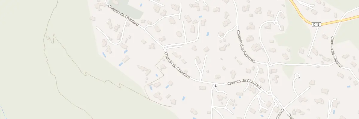 Plan du 275 Che de Chautard à Saint-Cézaire-sur-Siagne