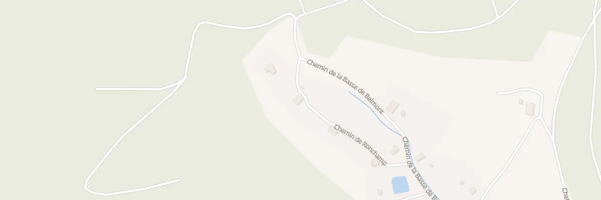 Plan du 823 Che de la Basse de Belmont à Biffontaine