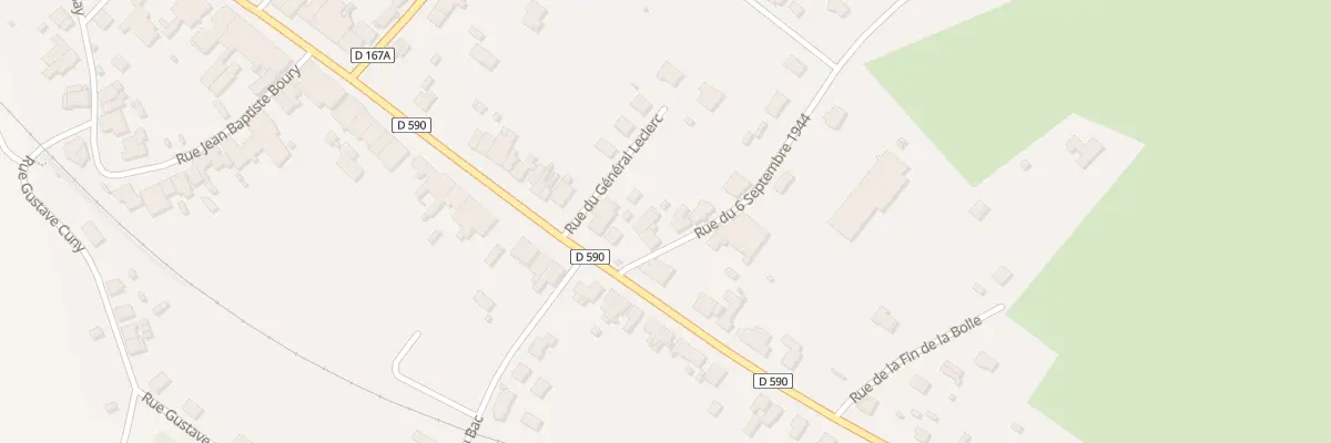 Plan du 102 Rue du Genéral Leclerc à Bertrichamps