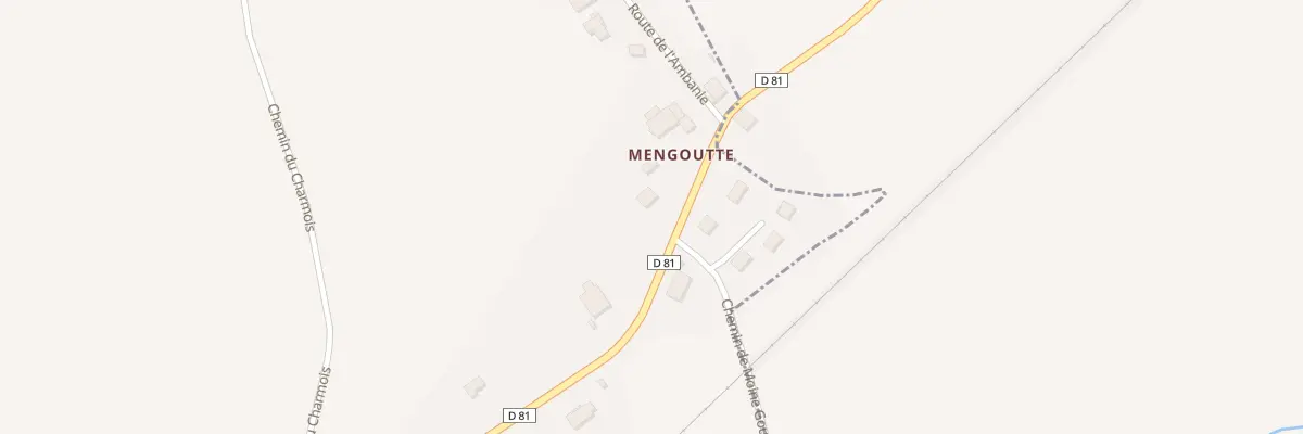 Plan du 55 Rue de la Mairie aux Poulières