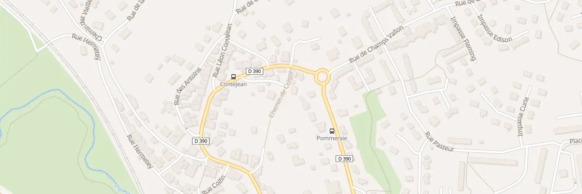 Plan du 1 Che du Coigni à Bethoncourt