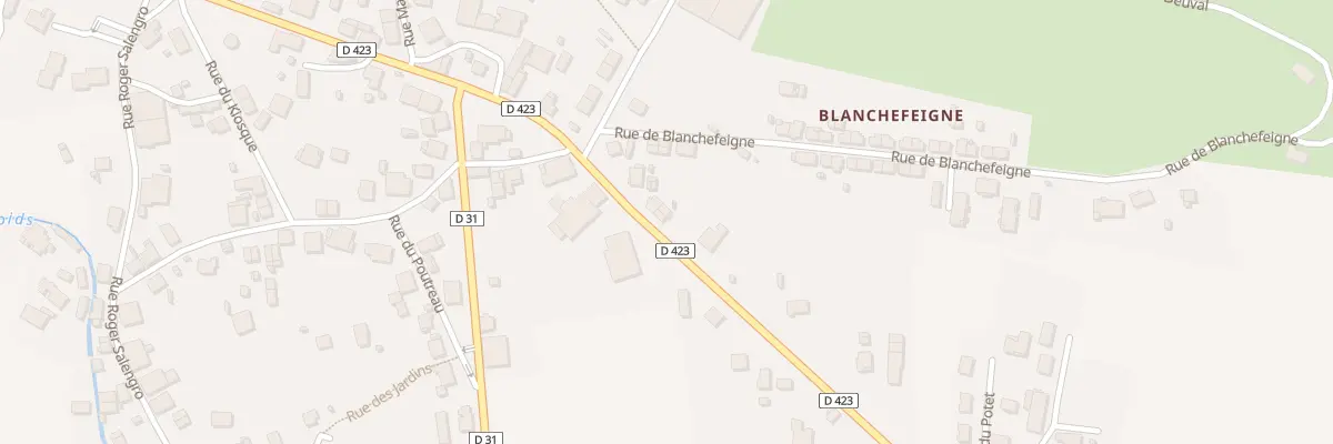 Plan du 3 Rte de Gérardmer à Granges-Aumontzey