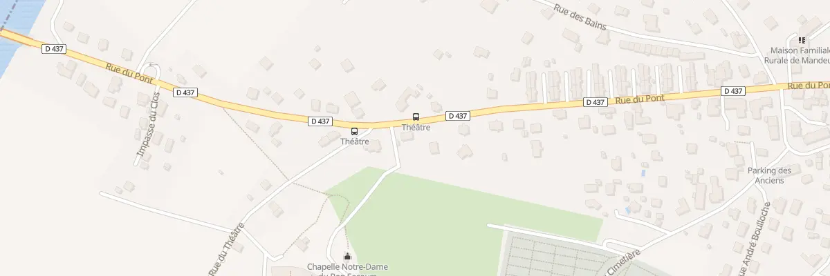 Plan du 53 Rue du Pont à Mandeure