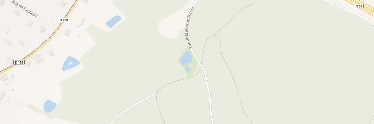 Plan du 5001 Rue de la Maison Ronde à Thiaville-sur-Meurthe