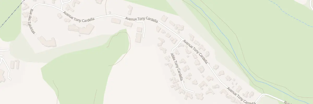 Plan du 52 All Tony Cardella à Saint-Raphaël