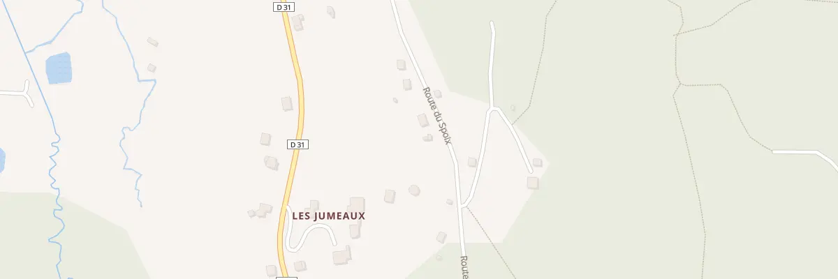 Plan du 410 Rte du Spoix à Granges-Aumontzey