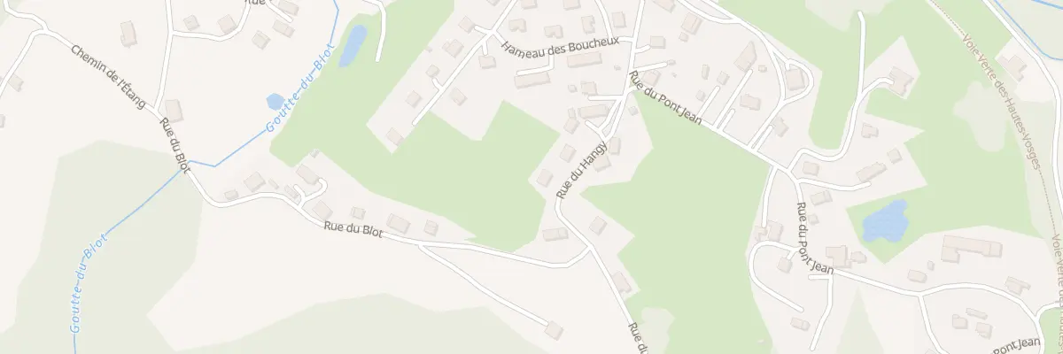 Plan du 16D Rue du Hangy à Fresse-sur-Moselle