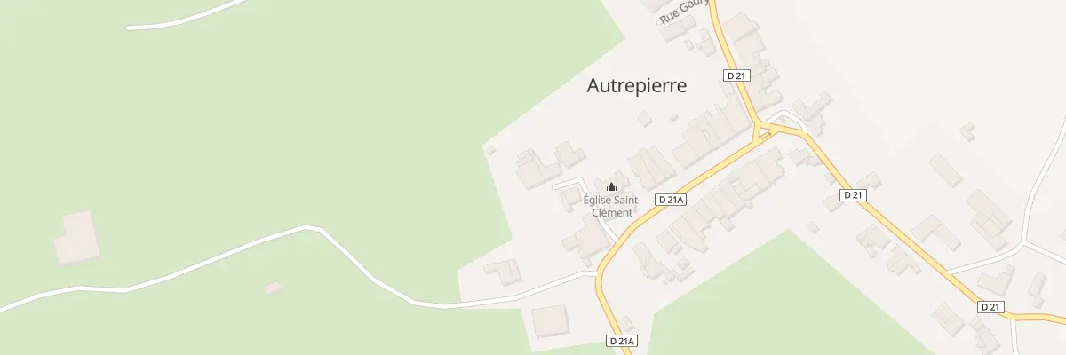 Plan du 48 Rue de l’Eglise à Autrepierre