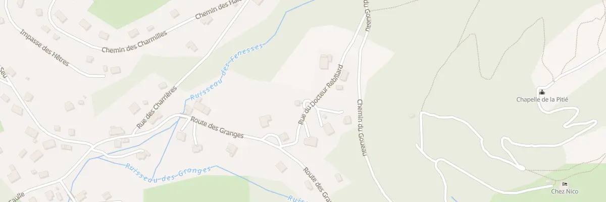 Plan du 7 Rue du Pont Charreau au Ménil