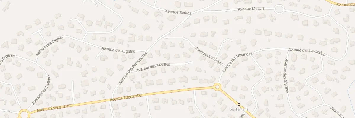 Plan du 125 Av des Abeilles à Saint-Raphaël