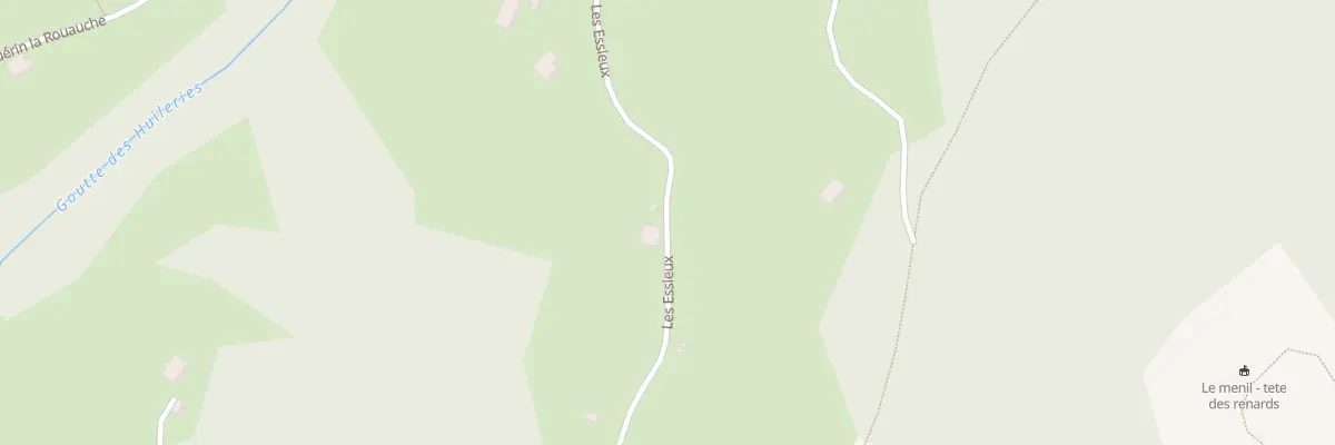 Plan du 3 Les Essieux au Ménil