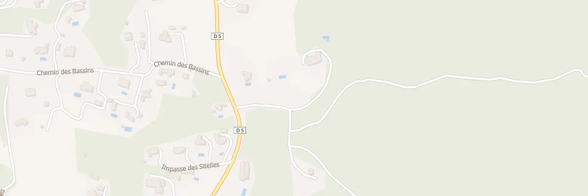 Plan du 93 Che des Vallons à Saint-Cézaire-sur-Siagne