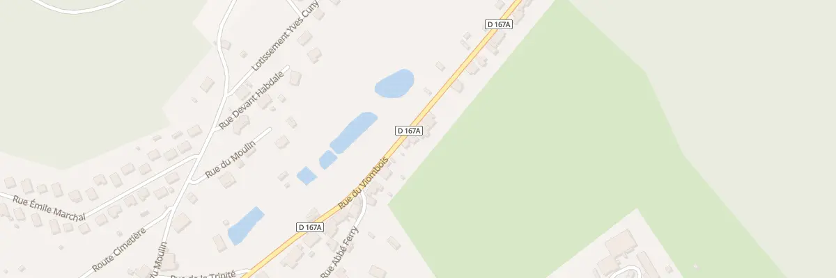 Plan du 44 Rue du Viombois à Bertrichamps