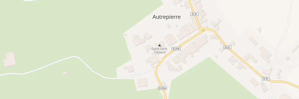 Plan du 45 Rue de l’Eglise à Autrepierre