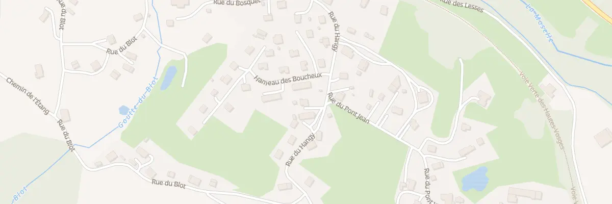 Plan du 12 Rue du Hangy à Fresse-sur-Moselle