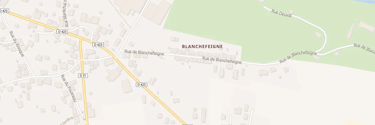 Plan du 12B Rue de Blanchefeigne à Granges-Aumontzey