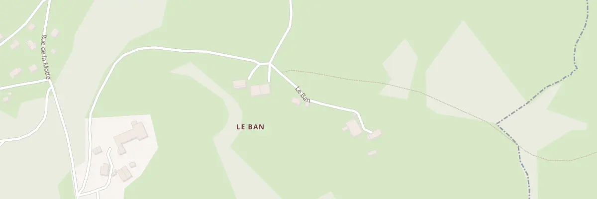 Plan du 5184 Au Ban aux Écorces
