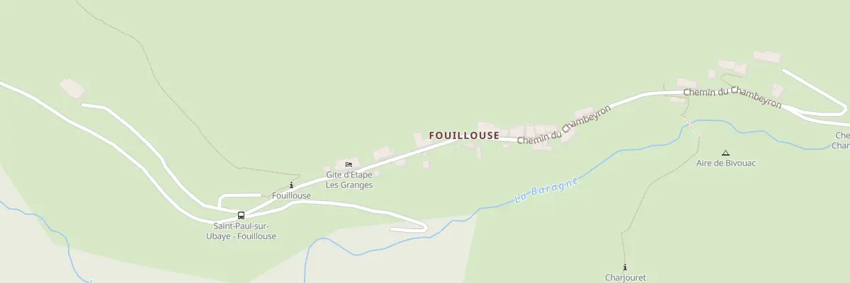Plan du 5044 Fouillouze à Saint-Paul-sur-Ubaye