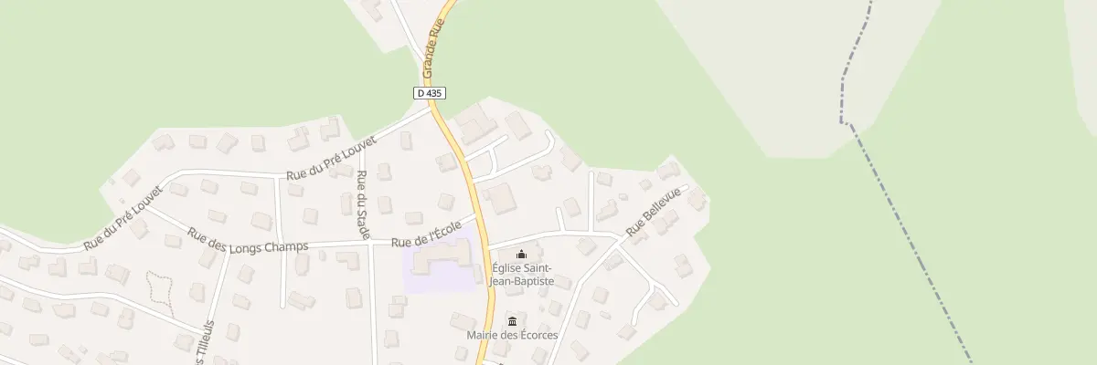 Plan du 2 Rue du Verger aux Écorces