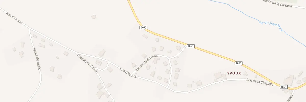 Plan du 132 Rue des Anémones à La Chapelle-devant-Bruyères