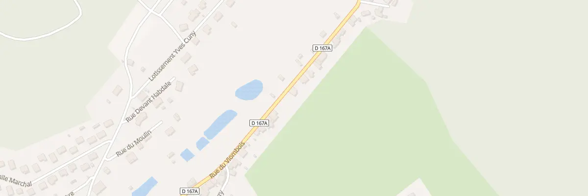Plan du 50 Rue du Viombois à Bertrichamps