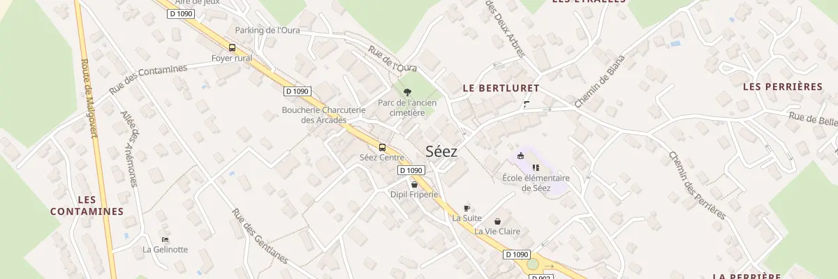 Plan du 11 Rue Saint Pierre à Séez