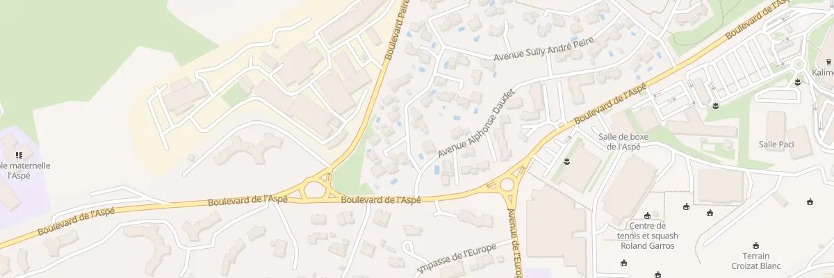 Plan du 45 Av Henri Fabre à Saint-Raphaël