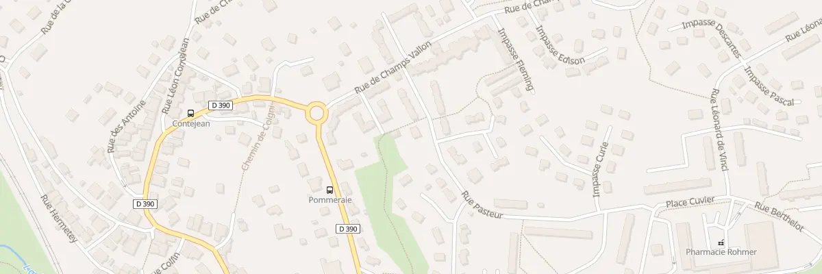 Plan du 4 Rue Pasteur à Bethoncourt