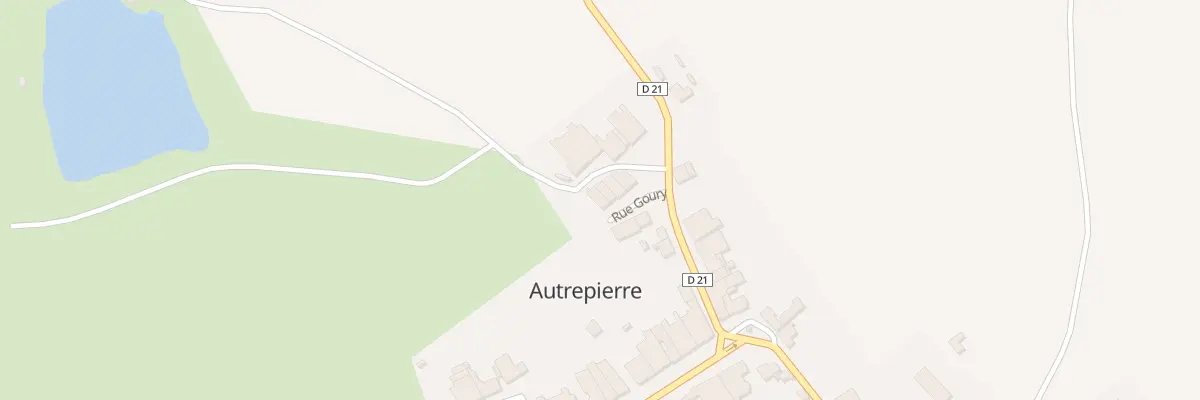 Plan du 19 Rue Goury à Autrepierre