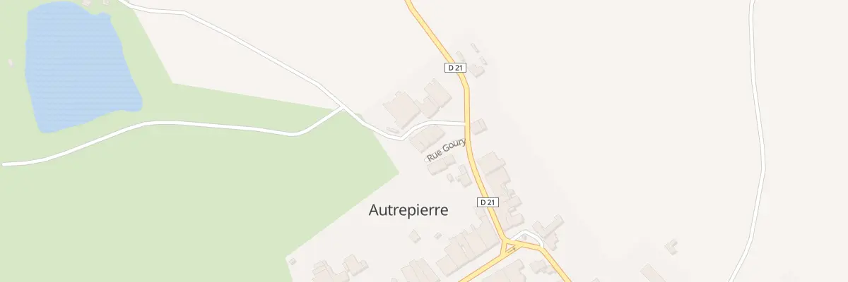Plan du 18 Rue Goury à Autrepierre