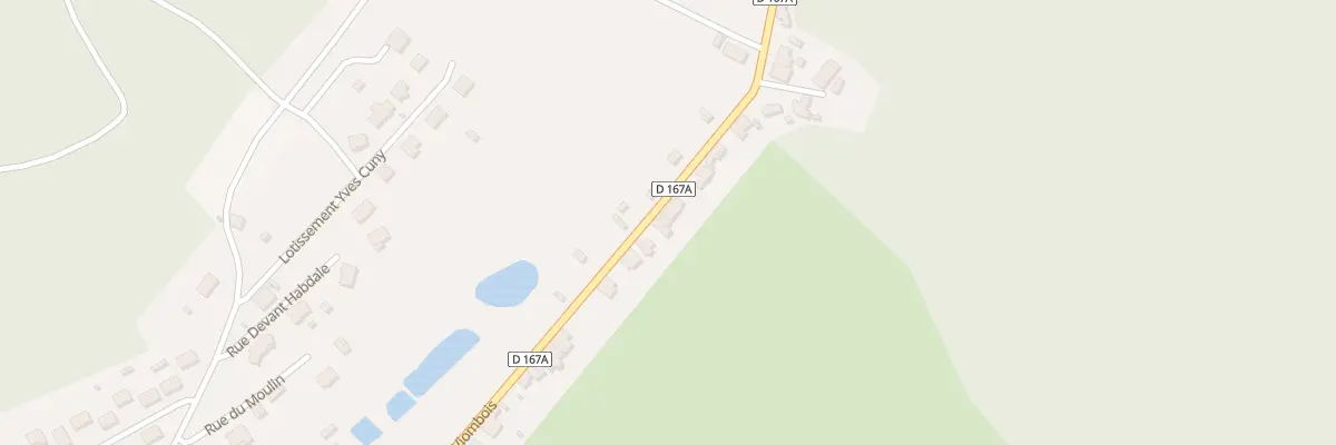 Plan du 58 Rue du Viombois à Bertrichamps
