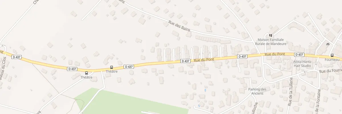 Plan du 80 Rue du Pont à Mandeure
